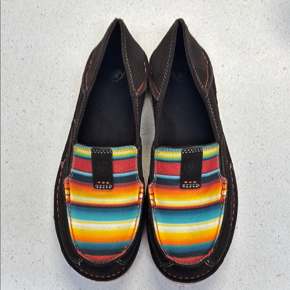 Ariat Multicolor Striped Flats